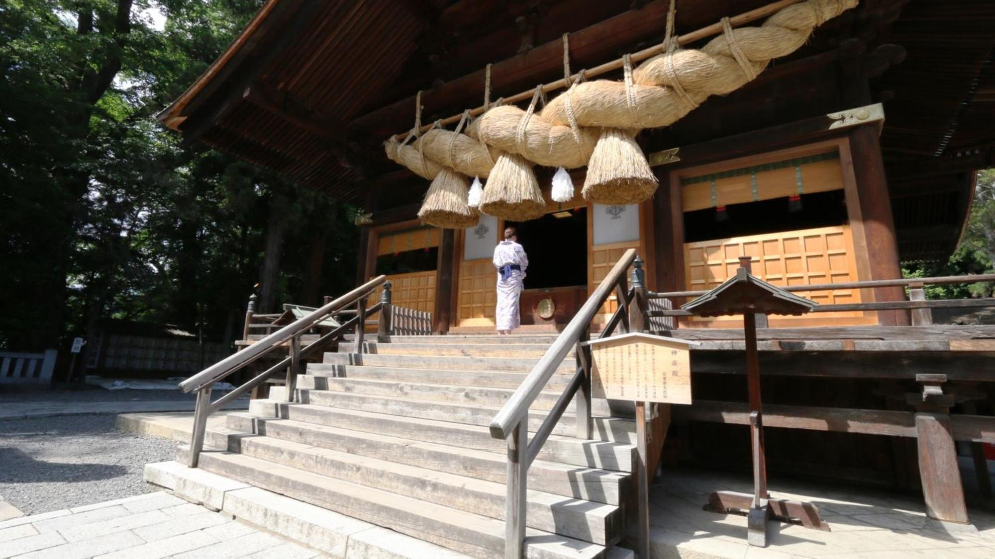 Baigetsu Ryokan Shimosuwa Zewnętrze zdjęcie
