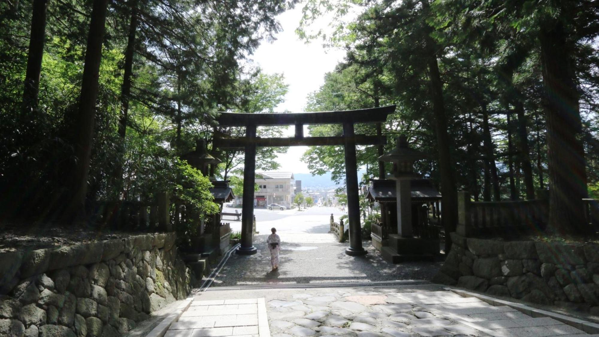 Baigetsu Ryokan Shimosuwa Zewnętrze zdjęcie